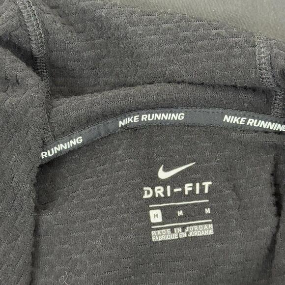 Nike Running Hoodie Women Size Medium Zip Pockets Short Lightweight Jogger Gym - Picture 9 of 12